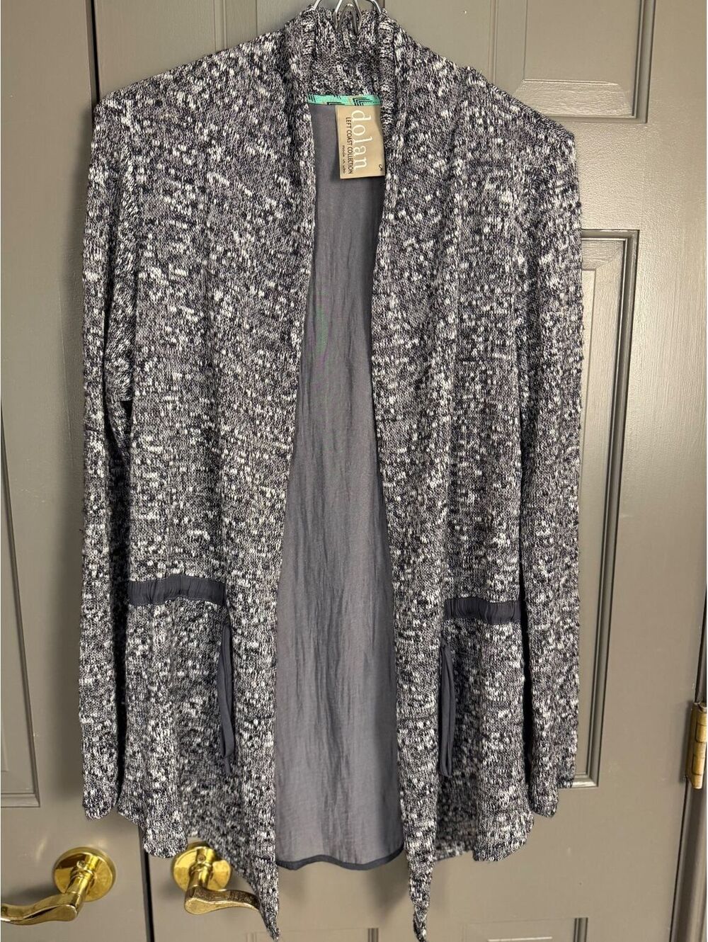 Anthropologie Dolan Women's Left Coast Layered Marled Knit Cardigan Sz S